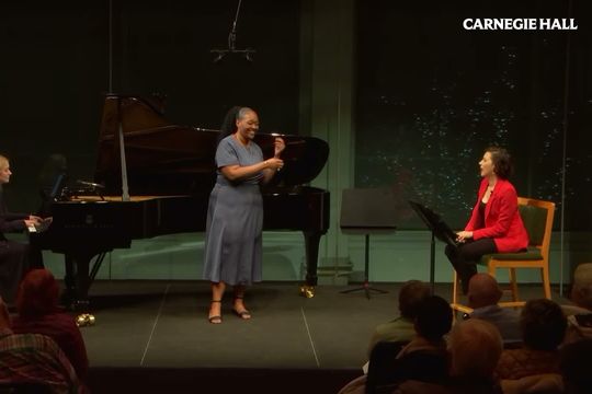 Carnegie Hall Releases Lisette's SongStudio Master Classes on YouTube